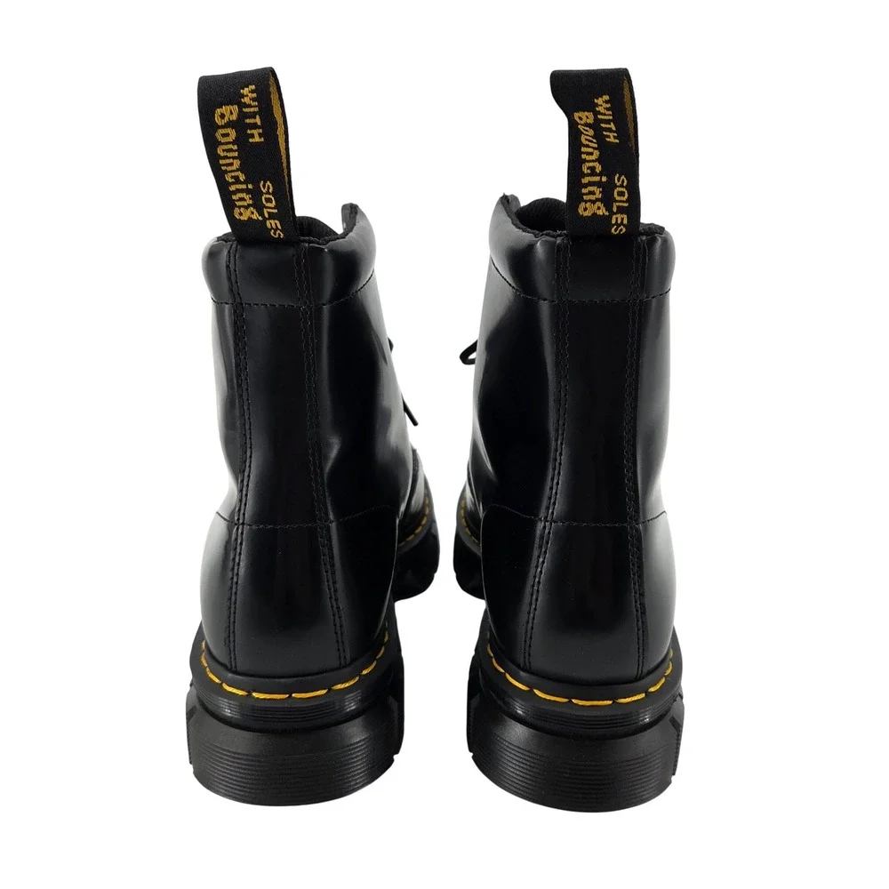 Dr. Martens Rikard 8I Black Platform Combat Boots Mens 9‎ Womens 10 Streetwear